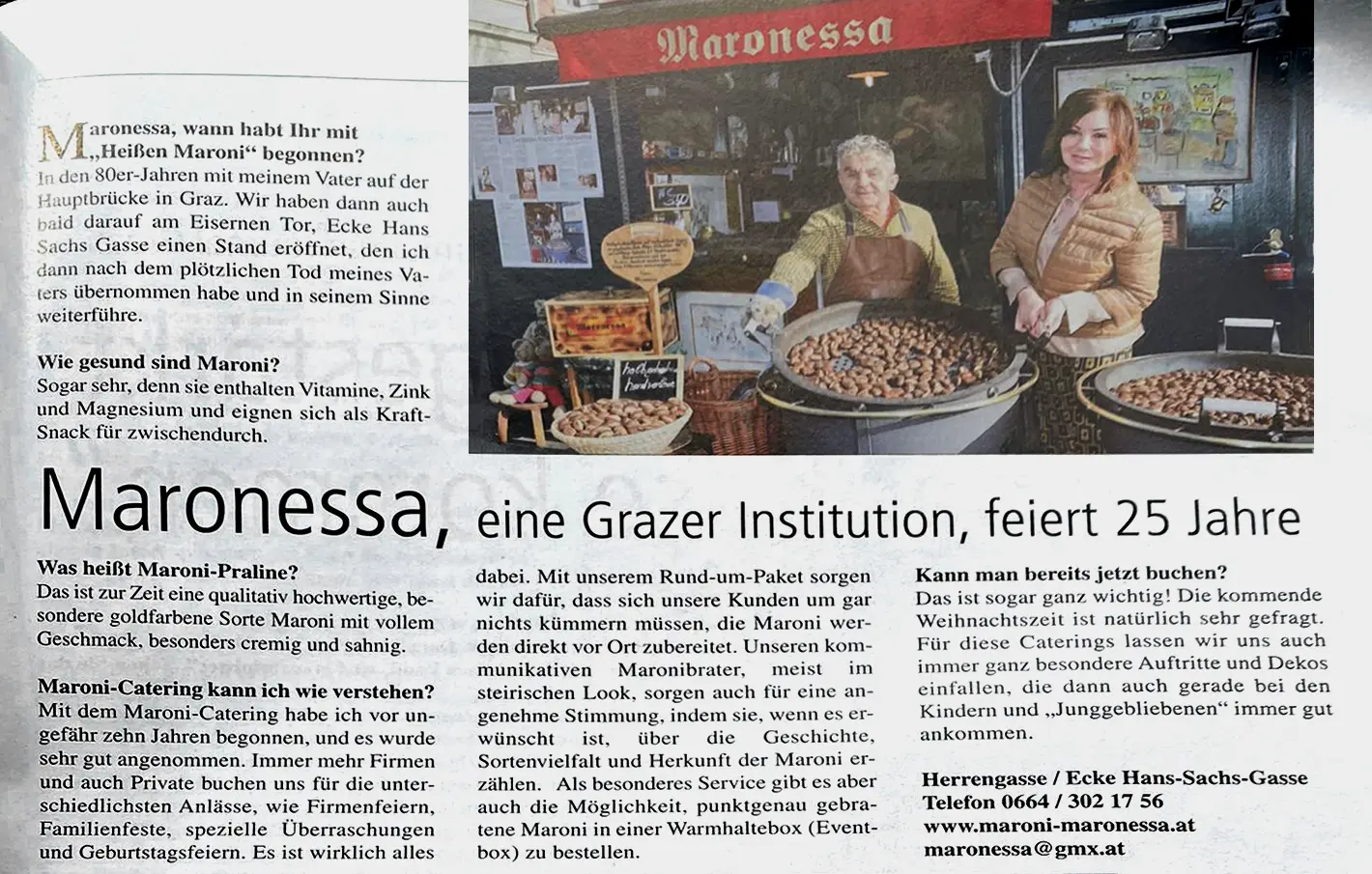 Zeitungsartikel